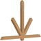 Ekena Millwork Kennewick Timber Gable Bracket, Western Red Cedar, 72"W x 48"H x 3 1/2"D x 3 1/2"F, 16/12 Pitch GBW072X48X0404KEN00SWR - alternate 3